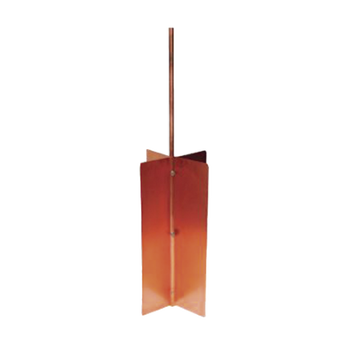 TOTAL GROUND - Electrodo Convencional Tipo Rehilete Varilla de 1/2"