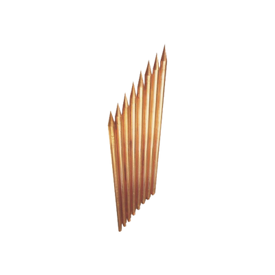 TOTAL GROUND - Varilla de Acero con Recubrimiento de Cobre Diámetro 3/4" de 1.5 m de Largo