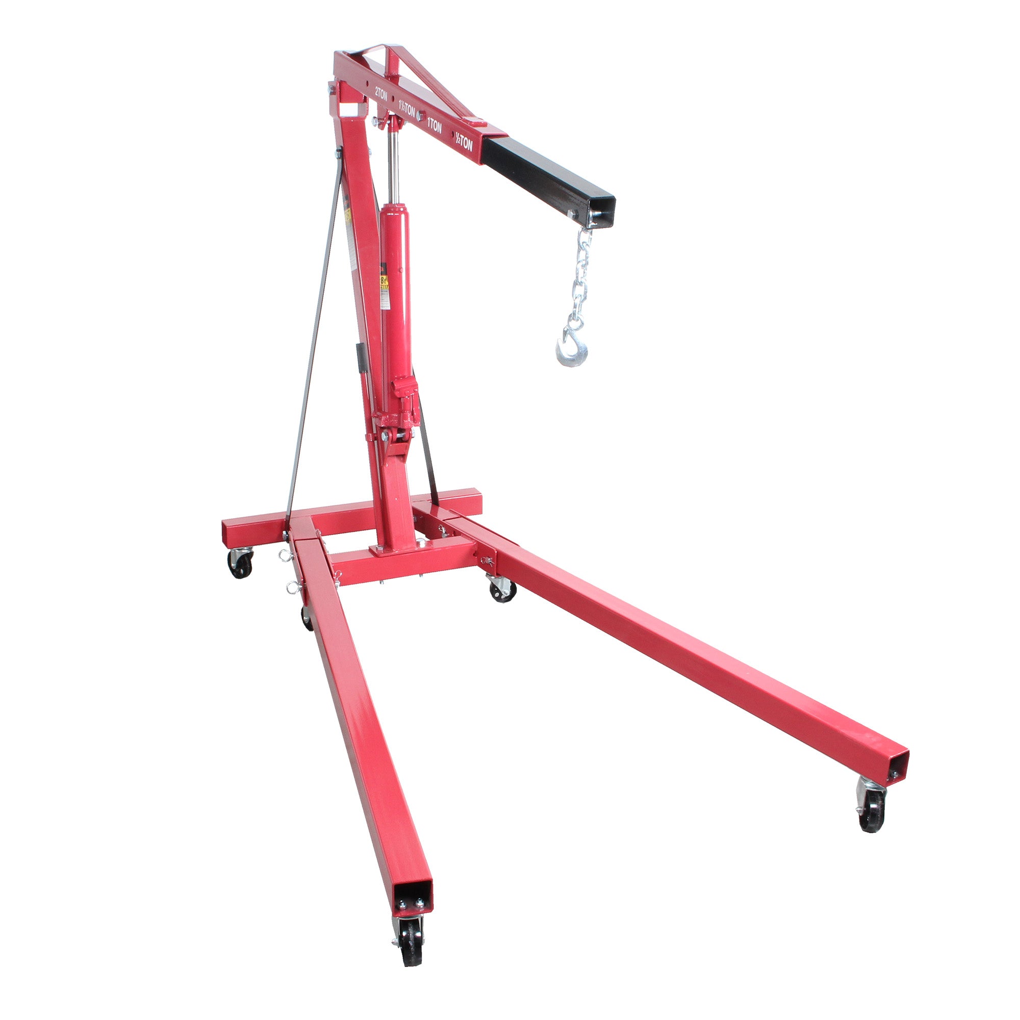 Pluma hidroneumática para motor plegable (2 ton)