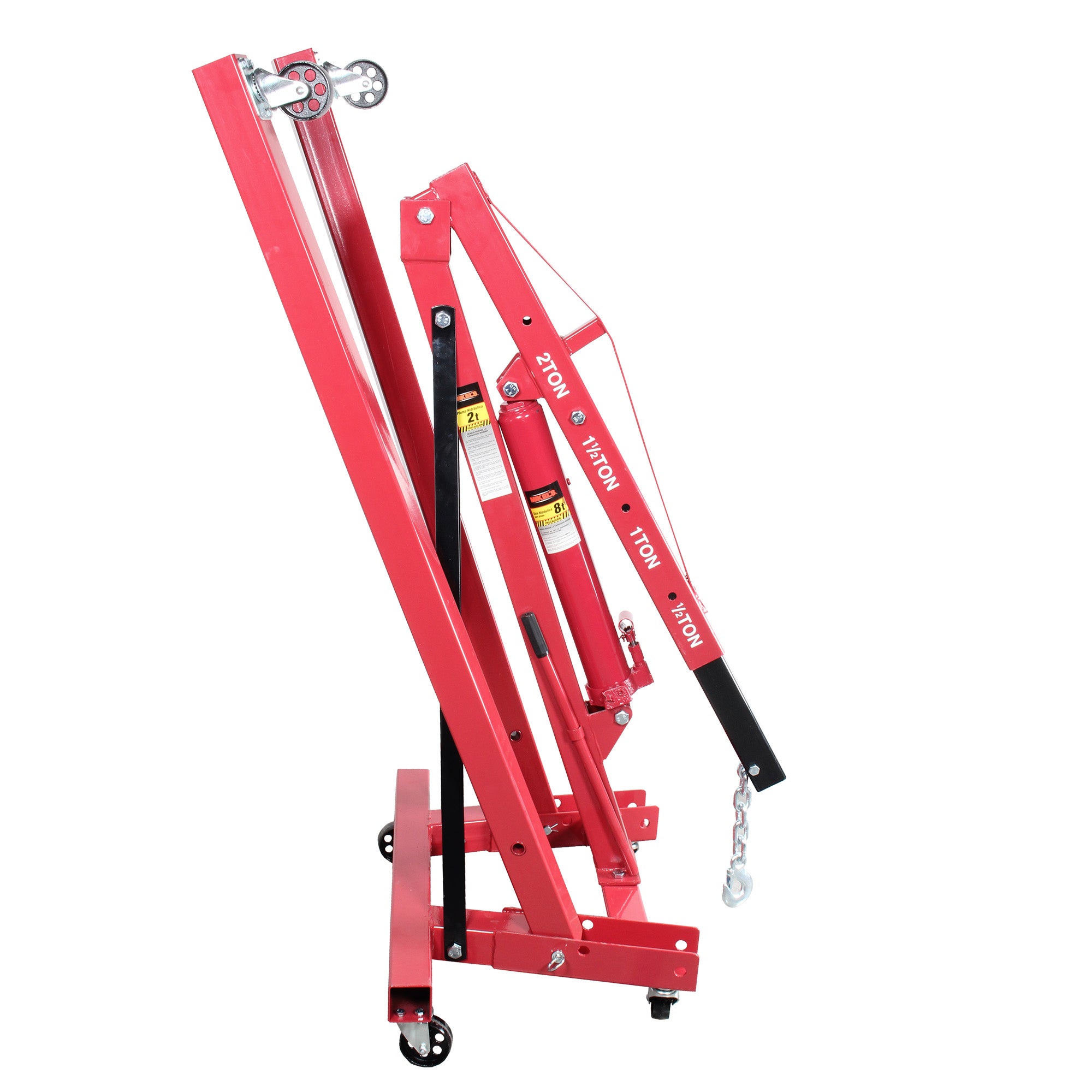 Pluma hidroneumática para motor plegable (2 ton)