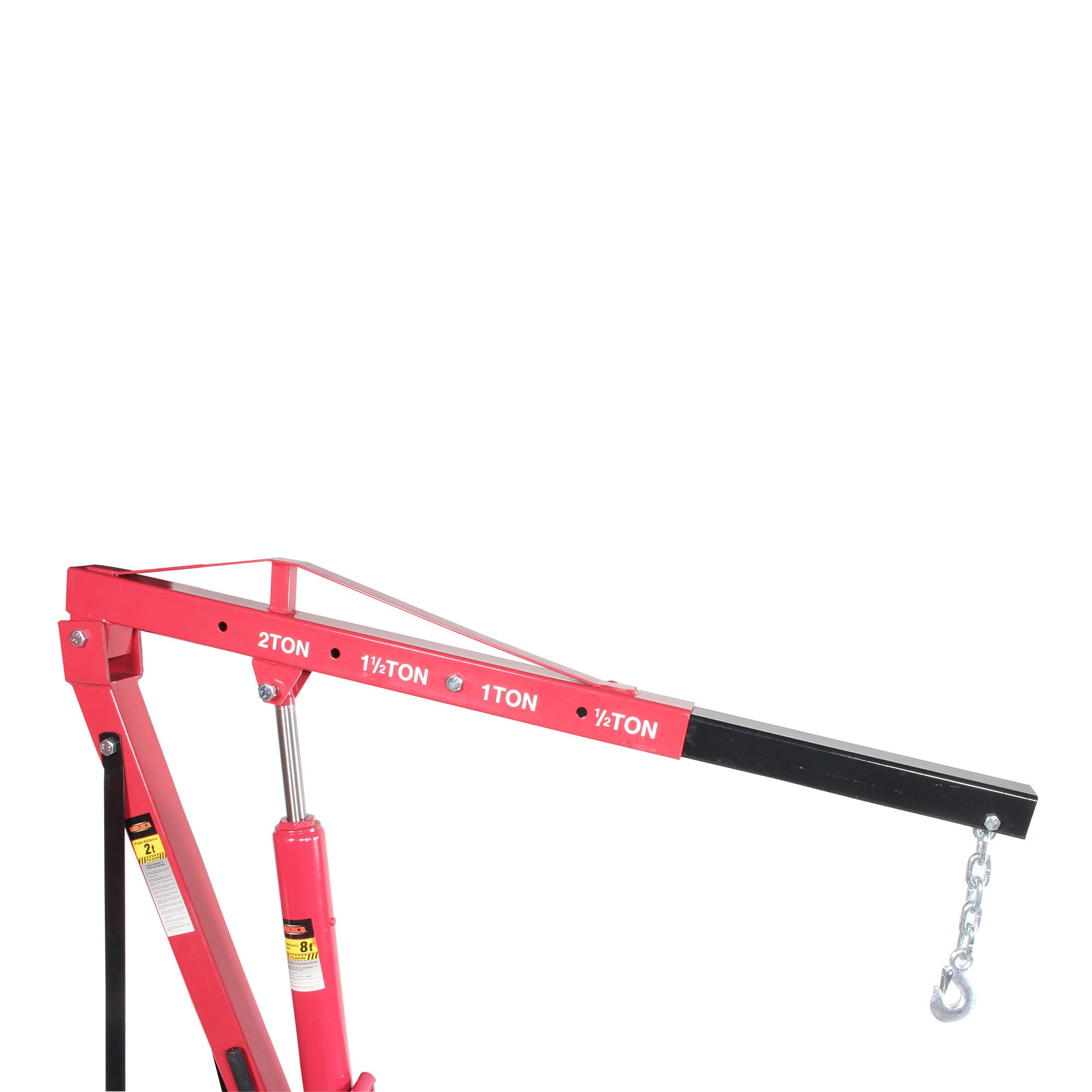 Pluma hidroneumática para motor plegable (2 ton)