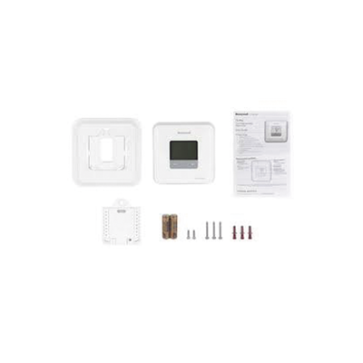 HONEYWELL HOME RESIDEO - Termostato para sistemas de una sola etapa, Calor y frio, no programable T1 Pro para sistemas de 24 Vac.