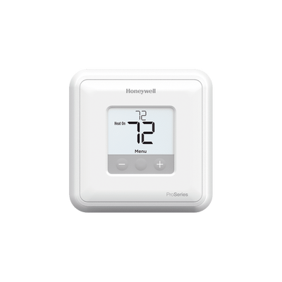 HONEYWELL HOME RESIDEO - Termostato para sistemas de una sola etapa, Calor y frio, no programable T1 Pro para sistemas de 24 Vac.