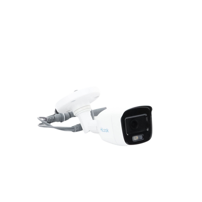 HILOOK BY HIKVISION - [ColorVu] Bala TURBOHD 2 Megapixel (1080p) / Imagen a Color 24/7 / Lente 2.8 mm / Microfono Integrado / Luz Blanca 20 mts / IP66 / Metálica