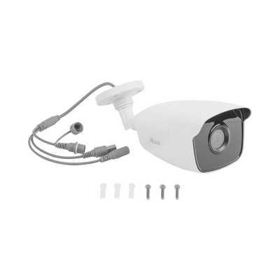 HILOOK BY HIKVISION - Bala TURBOHD 2 Megapíxeles (1080p) / Gran Angular 103º / Lente 2.8 mm / METAL / IR EXIR Inteligente 40 mts / Exterior IP66 / TVI-AHD-CVI-CVBS / dWDR