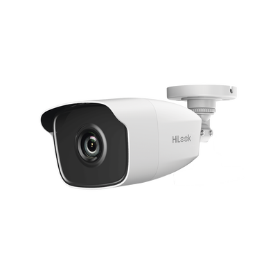 HILOOK BY HIKVISION - Bala TURBOHD 2 Megapíxeles (1080p) / Gran Angular 103º / Lente 2.8 mm / METAL / IR EXIR Inteligente 40 mts / Exterior IP66 / TVI-AHD-CVI-CVBS / dWDR
