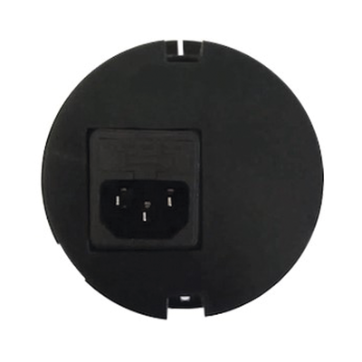 THORSMAN - Multicontactos Empotrable Doble/ USB A & C, Color Negro, No Incluye Cable de Poder (11000-83604)