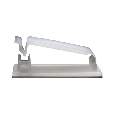 THORSMAN - Clip Organizador de Cables Auto-Adherible Diseñado Para Sujetar y Organizar Cables Sin Necesidad de Perforar Muros, Paquete con 5 Piezas, (3501-01001)
