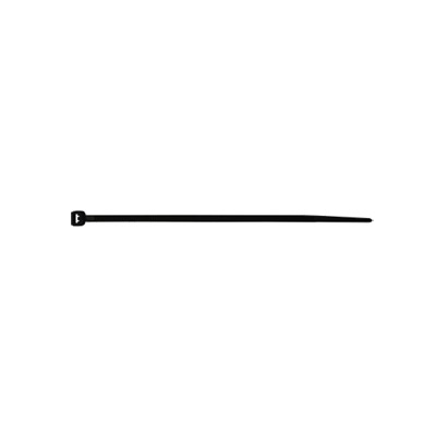 THORSMAN - Cincho de nylon color negro, 3.2 x 142mm (100pzs) (4200-02001)