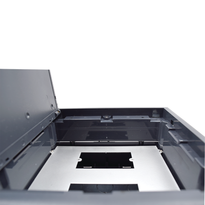 THORSMAN - Caja de Piso para Dos Módulos Universales (Socket M2), para Alimentación Eléctrica y Redes de Datos (11000-33401) No Incluye Faceplates