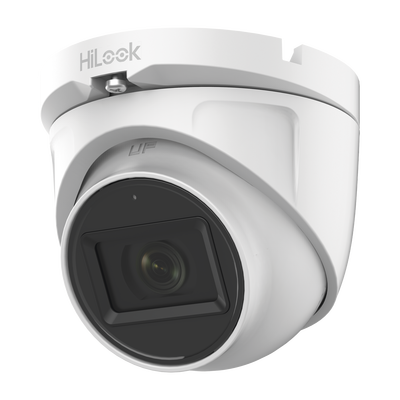 HILOOK BY HIKVISION - Turret TURBOHD 2 Megapixel (1080p) / Gran Angular 106° / Lente 2.8 mm / Audio por Coaxitron / 30 mts IR EXIR / Exterior IP66 / 4 Tecnologías / dWDR