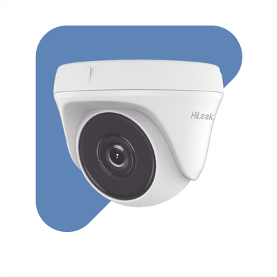 HILOOK BY HIKVISION - Turret TURBOHD 2 Megapíxel (1080p) / Lente 2.8 mm / 20 mts IR EXIR / 4 Tecnologías (TVI / AHD / CVI / CVBS) / Uso en Interior