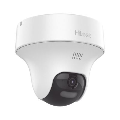 HILOOK BY HIKVISION - [Audio Bidireccional + Dual Light + ColorVu] Turret PT TURBOHD 2 Megapixel (1080p) / Lente 3.6 mm / 25 mts IR EXIR + 20 mts Luz Blanca / Micrófono y Bocina Integrado / dWDR