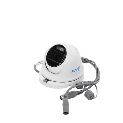 HILOOK BY HIKVISION - [ColorVu] Turret TURBOHD 1080p / Imagen a color 24/7 / Lente 2.8 mm / Micrófono Integrado / Luz Blanca 20 mts / IP66 / Metálica