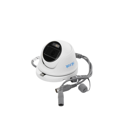HILOOK BY HIKVISION - [ColorVu] Turret TURBOHD 1080p / Imagen a color 24/7 / Lente 2.8 mm / Micrófono Integrado / Luz Blanca 20 mts / IP66 / Metálica