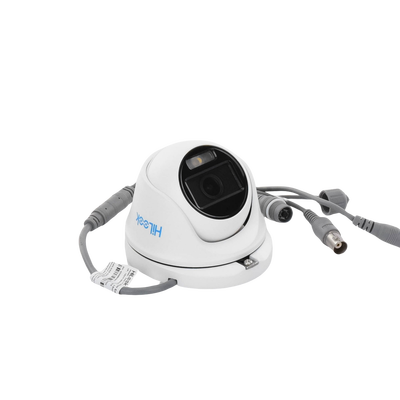 HILOOK BY HIKVISION - [ColorVu] Turret TURBOHD 1080p / Imagen a color 24/7 / Lente 2.8 mm / Micrófono Integrado / Luz Blanca 20 mts / IP66 / Metálica