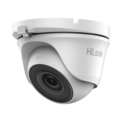 HILOOK BY HIKVISION - Turret TURBOHD 5 Megapíxel / 85° de Visión / Lente 2.8 mm / Exterior IP66 / IR EXIR 20 mts / TVI-AHD-CVI-CVBS / Metal