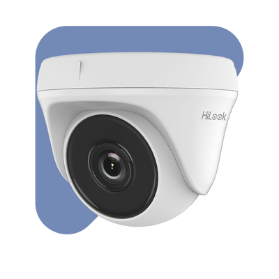 HILOOK BY HIKVISION - Turret TurboHD 5 Megapíxeles / 85° de Visión / Lente 2.8 mm / Interior / IR EXIR 20 mts / TVI-AHD-CVI-CVBS