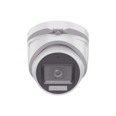 HILOOK BY HIKVISION - [Dual Light + ColorVu] Turret TURBOHD 3K megapixel / 30 mts IR + 20 mts luz blanca/ Lente 2.8 (105° de Visión) / Exterior IP66 / Audio por Coaxitron / TVI-AHD-CVI-CVBS / Metal  / Smart-Hybrid light