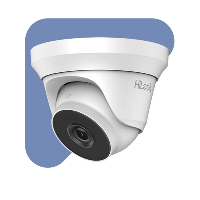 HILOOK BY HIKVISION - Turret TURBOHD 2 Megapíxel (1080p) / Lente 2.8 mm / 40 mts IR EXIR / 4 Tecnologías (TVI / AHD / CVI / CVBS) / IP66