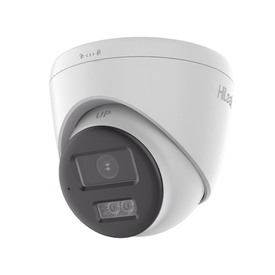 HILOOK BY HIKVISION - [Audio Bidireccional + Dual Light + ColorVu] Turret TURBOHD 2 Megapixel (1080p) / Lente 2.8 mm / 40 mts IR EXIR + 40 mts Luz Blanca / Micrófono y Bocina Integrado / Exterior IP67 / dWDR