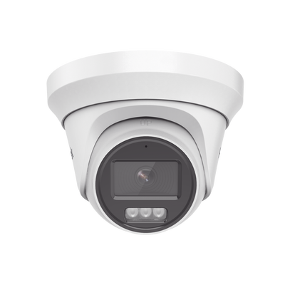 HILOOK BY HIKVISION - [Audio Bidireccional + Dual Light + ColorVu] Turret TURBOHD 3K / 5 Megapixel / Lente 2.8 mm / 40 mts IR EXIR + 40 mts Luz Blanca / Micrófono y Bocina Integrado / Exterior IP67 / dWD