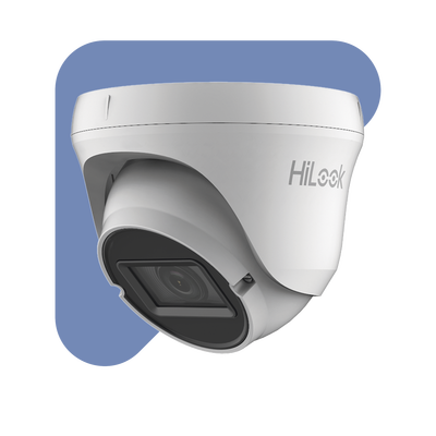 HILOOK BY HIKVISION - Turret TURBOHD 2 Megapíxel (1080p)  / Lente Var. 2.8 - 12 mm / 40 mts IR EXIR / IP66 / 4 Tecnologías (TVI / AHD / CVI / CVBS) / dWDR