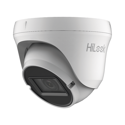 HILOOK BY HIKVISION - Turret TURBOHD 2 Megapíxel (1080p)  / Lente Var. 2.8 - 12 mm / 40 mts IR EXIR / IP66 / 4 Tecnologías (TVI / AHD / CVI / CVBS) / dWDR