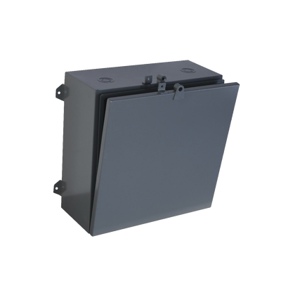 THORSMAN - Gabinete Eléctrico de lamina galvanizada de 584 x 584 x 272 mm, auto-extinguible, resistente a polvo, agua y rayos UV, Color Gris (THCGE001)