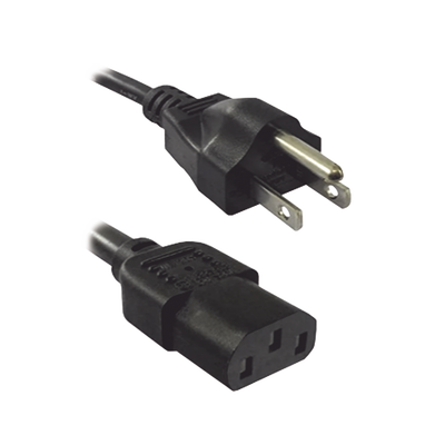 THORSMAN - Cable de Poder para Contacto Empotrable TH-CDE-USB-N, 10 A, 125 V