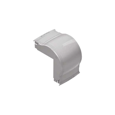 THORSMAN - Curva vertical externa color blanco para canaleta THR40