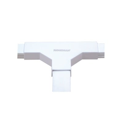 THORSMAN - Sección en "T" color blanco de PVC auto extinguible, para canaletas TMK1735, TMK1735SD (5340-02001)