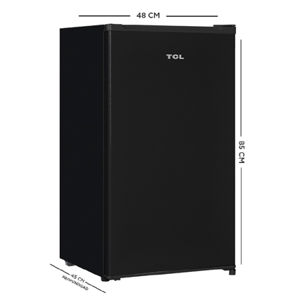 TCL - Frigobar TCL 3.2ft3 control manual de temperatura y deshielo manual
