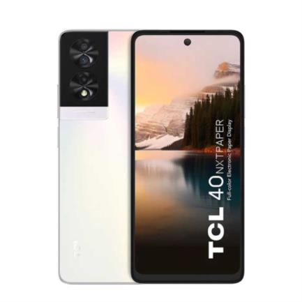 TCL - Smartphone TCL 40NXTPAPER 6.78"  Mediatek Helio G88 Cámara 50MP+5MP+2MP/32MP Android 13 Color Perla