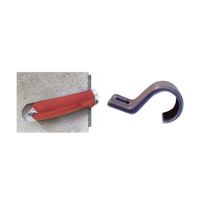 THORSMAN - Kit de 8 grapas, 8 taquetes y 8 tornillos para sujetar conductores redondos o tubo en muro (para tubo de 1/2) (2104-07240)