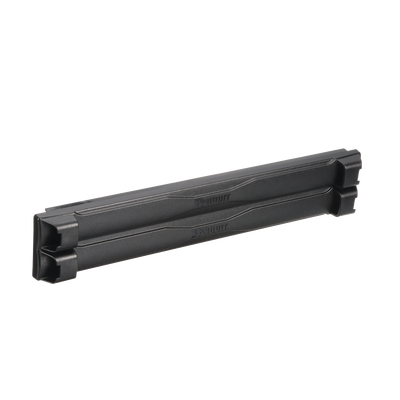 PANDUIT - Tapa Ciega Estándar de 19in, Compatible con Racks con Rieles de Orificio Cuadrado, Instalación sin Herramienta, Plano, 2 UR, Color Negro