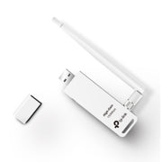 TP-LINK - Adaptador TP-Link Wi-Fi USB TL-WN722N N150 150Mbps 2.4GHz Antena Desmontable 4dBi