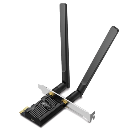 TP-LINK - Adaptador TP-Link Dual Band Wi-Fi 6 Bluetooth 5 2 PCI Express Adaptador