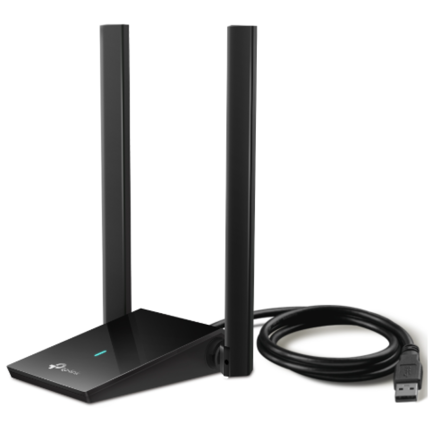 TP-LINK - Adaptador TP-Link High Gain Dual Band Wi-Fi6 USB 1201 Mbps at 5 GHz