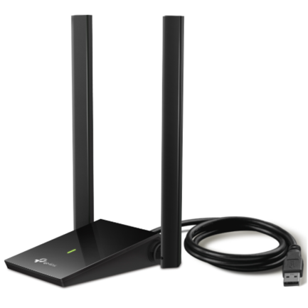 TP-LINK - Adaptador TP-Link High Gain Dual Band Wi-Fi USB 867 Mbps at 5 GHz