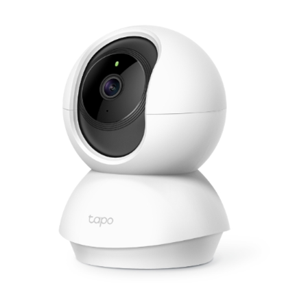 TP-LINK - Cámara de seguridad Wi-Fi Tapo de Tp-link para el hogar con movimiento horizontal de 360°