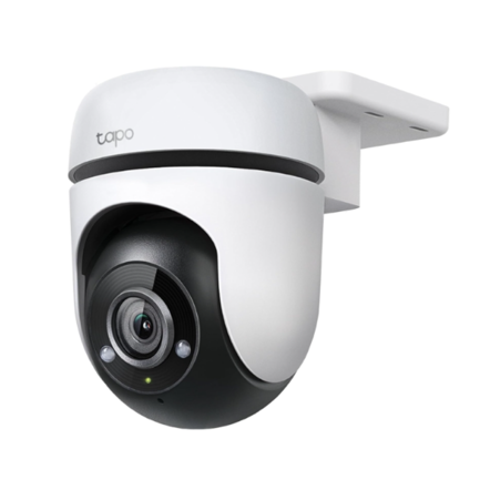 TP-LINK - Cámara de Seguridad Tapo de Tp-link para exterior con rotación 360° y vion nocturna de 30 ft