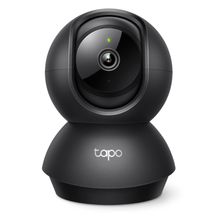 TP-LINK - Security Camera Tapo by TP-Link Pan/Tilt Home Security Wi-Fi Camera 2K (2304x1296)2 4 GHz Horizontal 360degrees