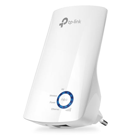 TP-LINK - Extensor de Rango TP-Link TL-WA850RE Wi-Fi N 300Mbps 2.4GHz 1 Puerto Ethernet WPS Instalación en Pared