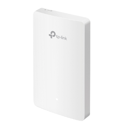 TP-LINK - Punto de Acceso TP-Link Wall-Plate Dual-Band Wi-Fi Uplink: 1× Gigabit