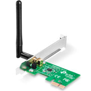 TP-LINK - Tarjeta de Red Wi-Fi PCIe TP-Link TL-WN781ND N150 150Mbps 2.4GHz Antena Desmontable