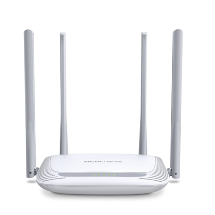 TP-LINK - Router Inalámbrico N Mercusys de Tp-link de 300Mbps 4 antenas de 5dBi con cobertura hasta 500m2