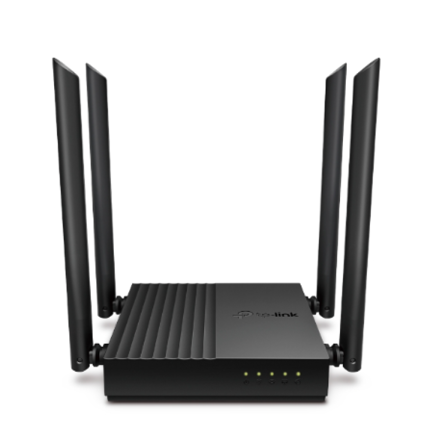 TP-LINK - Router Gigabit Tp-link MU-MIMO inalámbrico C1200 867 Mbps en la banda de 5 GHz y 400 Mbps en la banda de 2.4 GHz