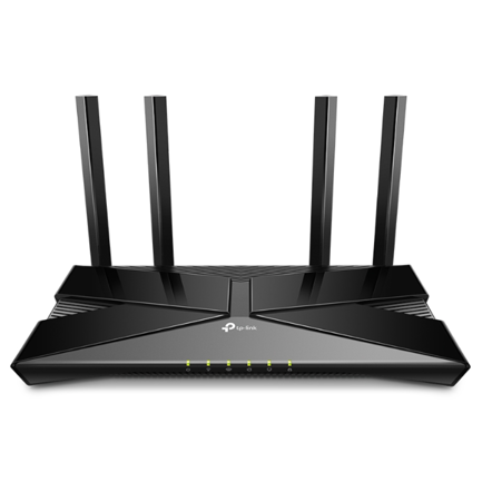 TP-LINK - Router TP-Link AX1800 Dual-Band Wi-Fi 6 574 Mbps at 2 4 GHz 1201 Mbps at 5 GHz 4x Antennas