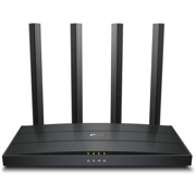 TP-LINK - Router TP-Link AX1500 Dual-Band Wi-Fi 6 Router 300 Mbps at 2 4 GHz 1201Mbps at 5 GHz 4× Antennas